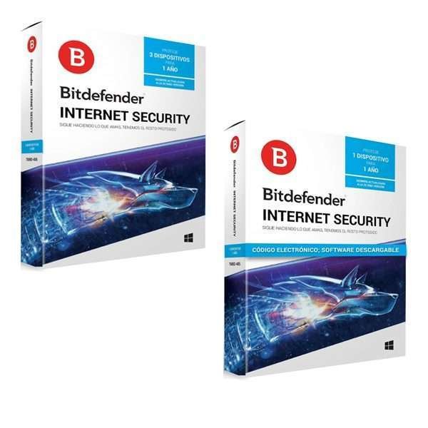 Antivirus Bitdefender Internet Security / 1-10LIC/ 1AÑO