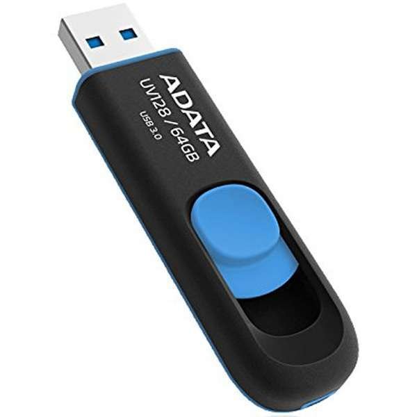 Memoria USB Adata UV128 / 64 GB / USB 3.2