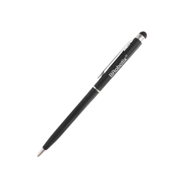 Pluma Stylus BRobotix 6000403 / Punta de goma / Tinta negra