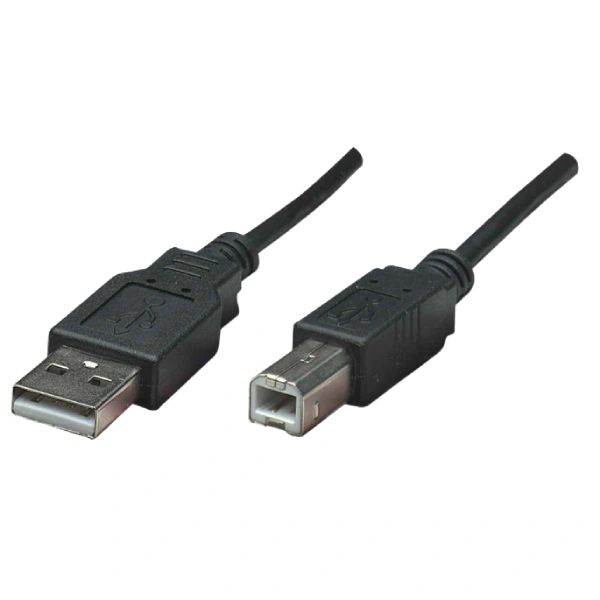 Cable Canon Pixma QK17303 / USB-B - USB-A / 1.8 m / Negro